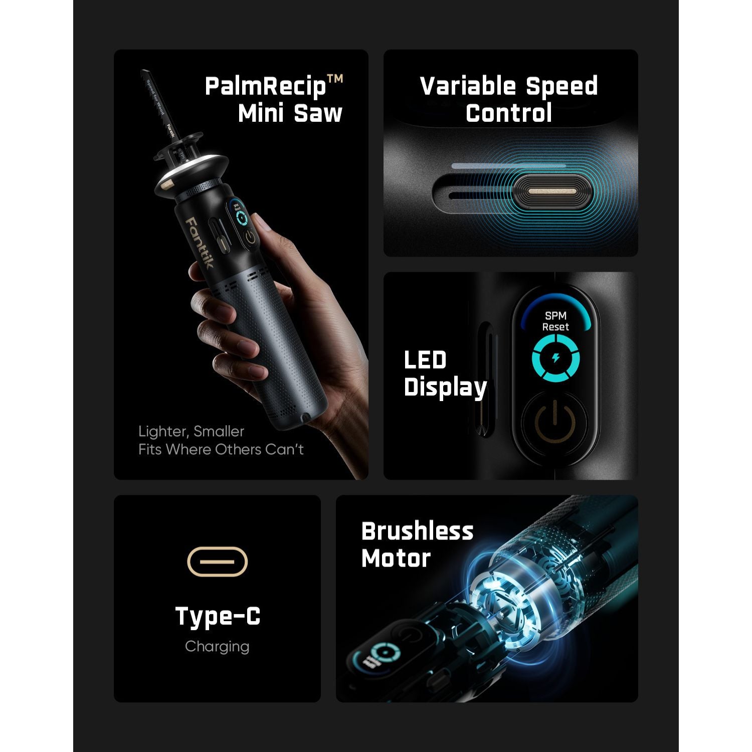 fanttik-r11-pro-cordless-reciprocating-saw image 2