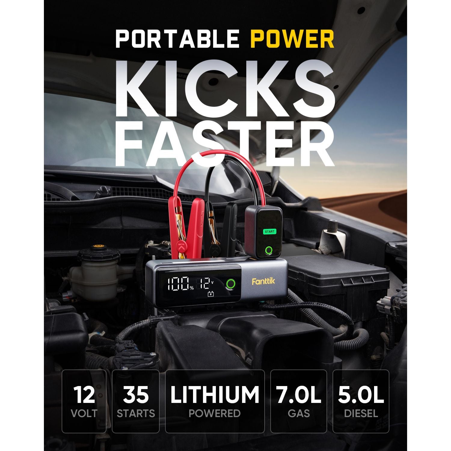 fanttik-potent-t10-1800-amp-jump-starter image 2