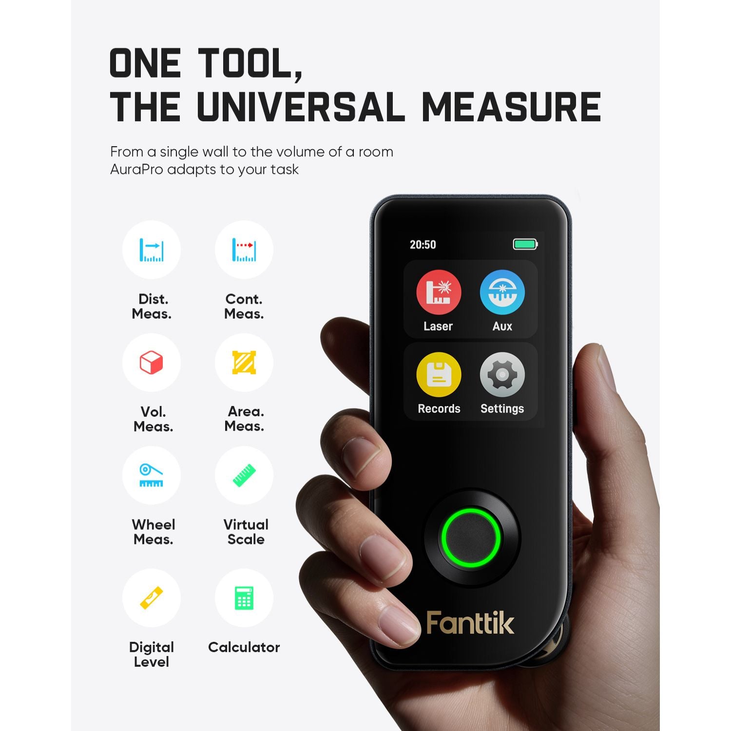 fanttik-a11-ultra-3-in-1-laser-measuring-tool image 2