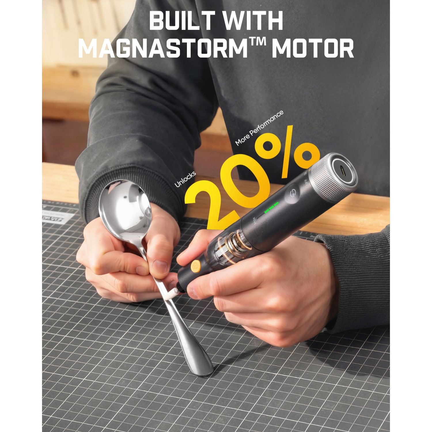 fanttik-f2-pro-kit-cordless-rotary-tool-precision-for-diy-crafting image 2