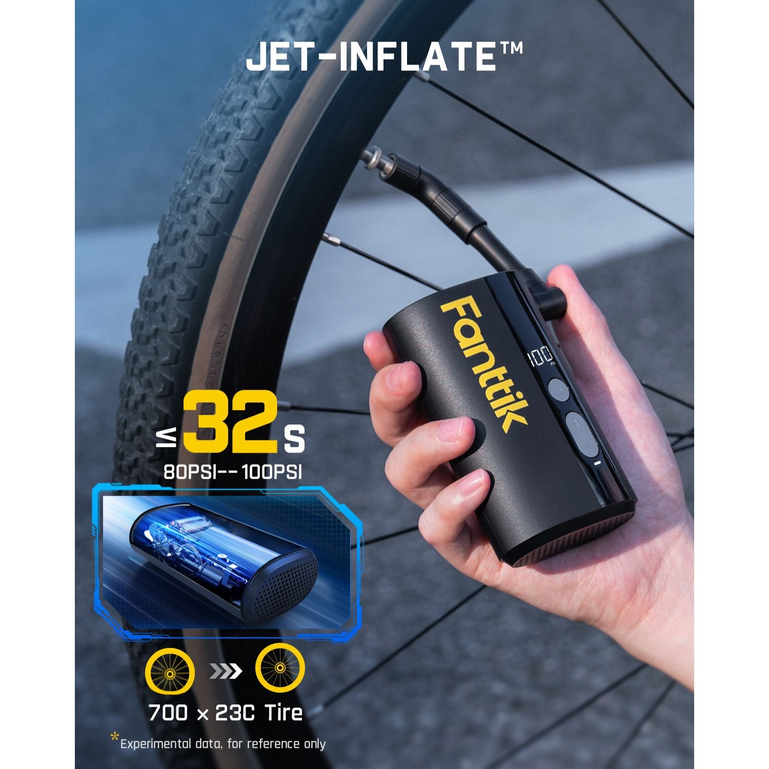 fanttik-x9-ace-bike-pump image 2