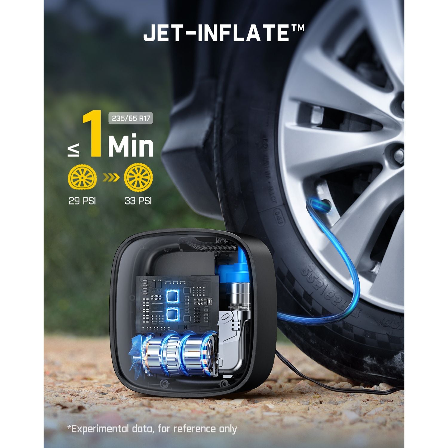 fanttik-x9-se-tire-inflator-portable-air-compressor-with-digital-display image 2