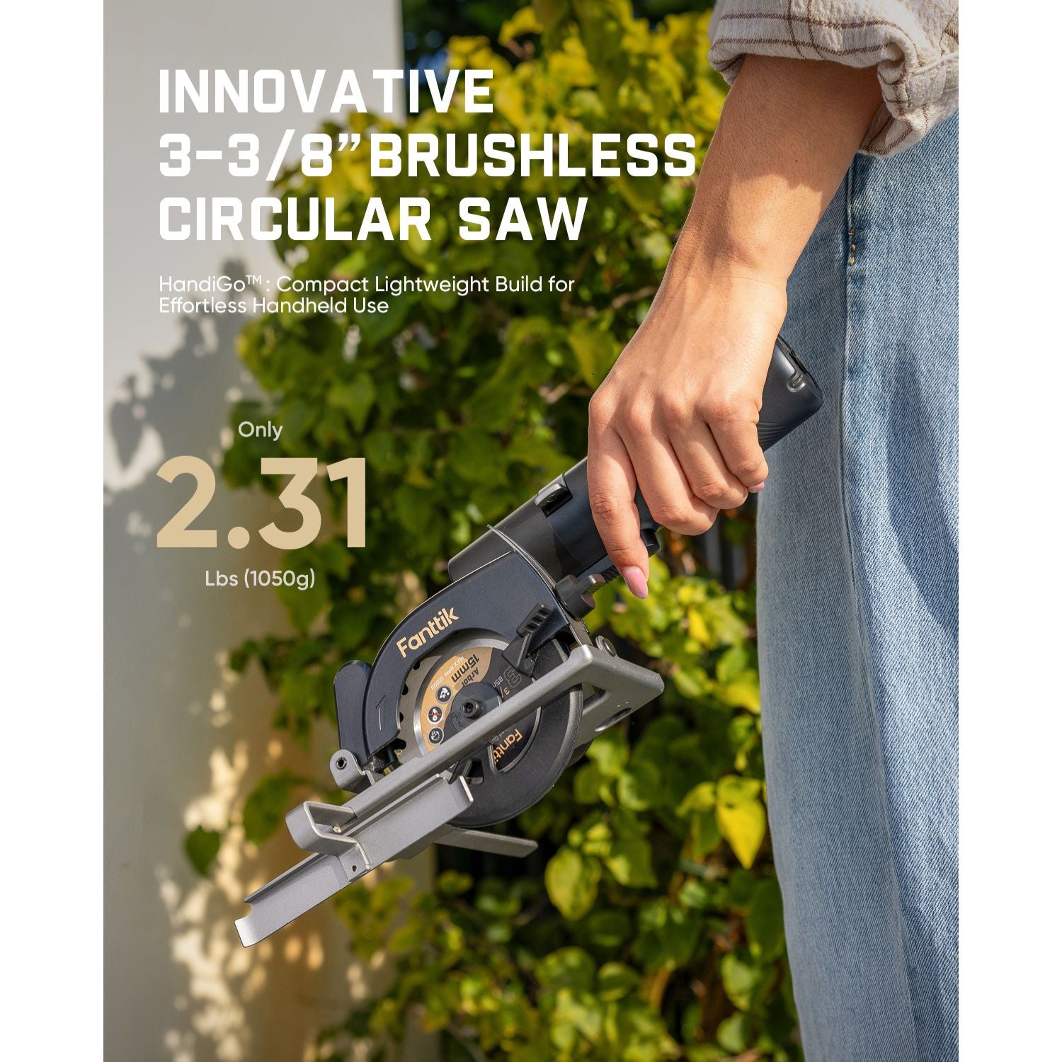 fanttik-o11-pro-3-3-8-inch-cordless-circular-saw-compact-woodworking-power-tool- image 3