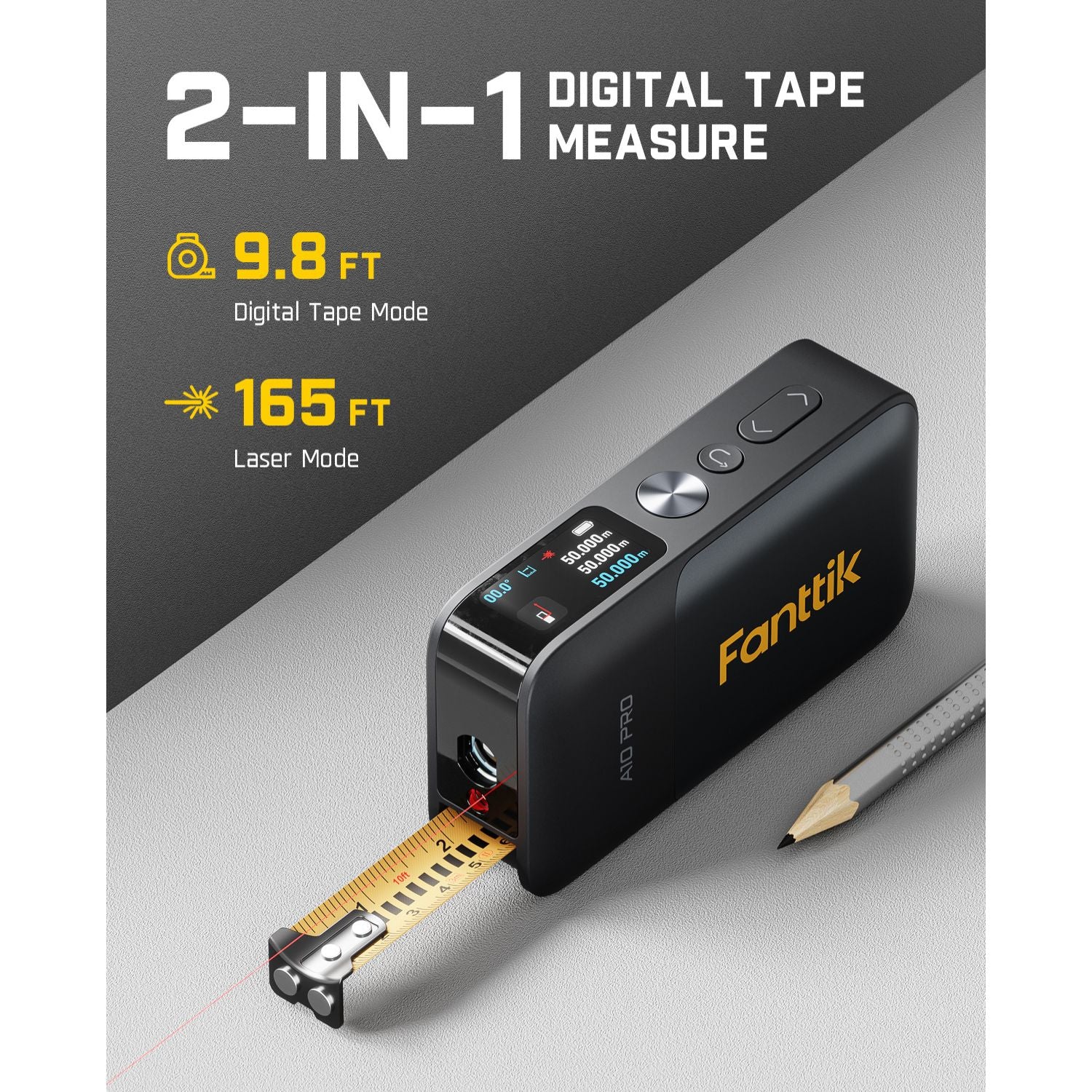 fanttik-a10-pro-2-in-1-laser-distance-meter image 2