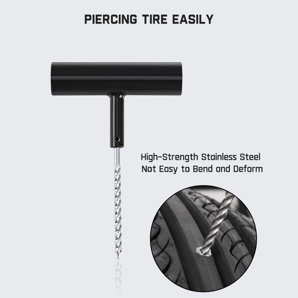 fanttik-24-piece-universal-tire-repair-kit-car-tire-plug-kit-with-reamer-inserti image 3