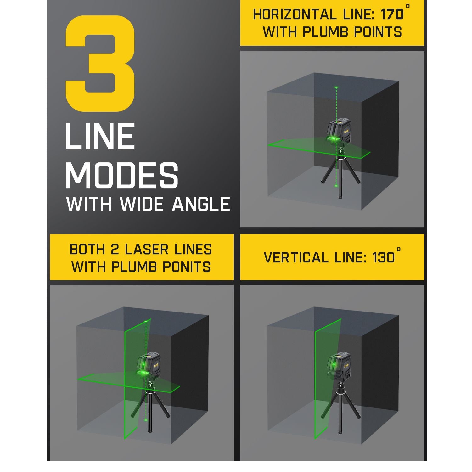 fanttik-d2-apex-laser-level-self-leveling-green-beam image 3