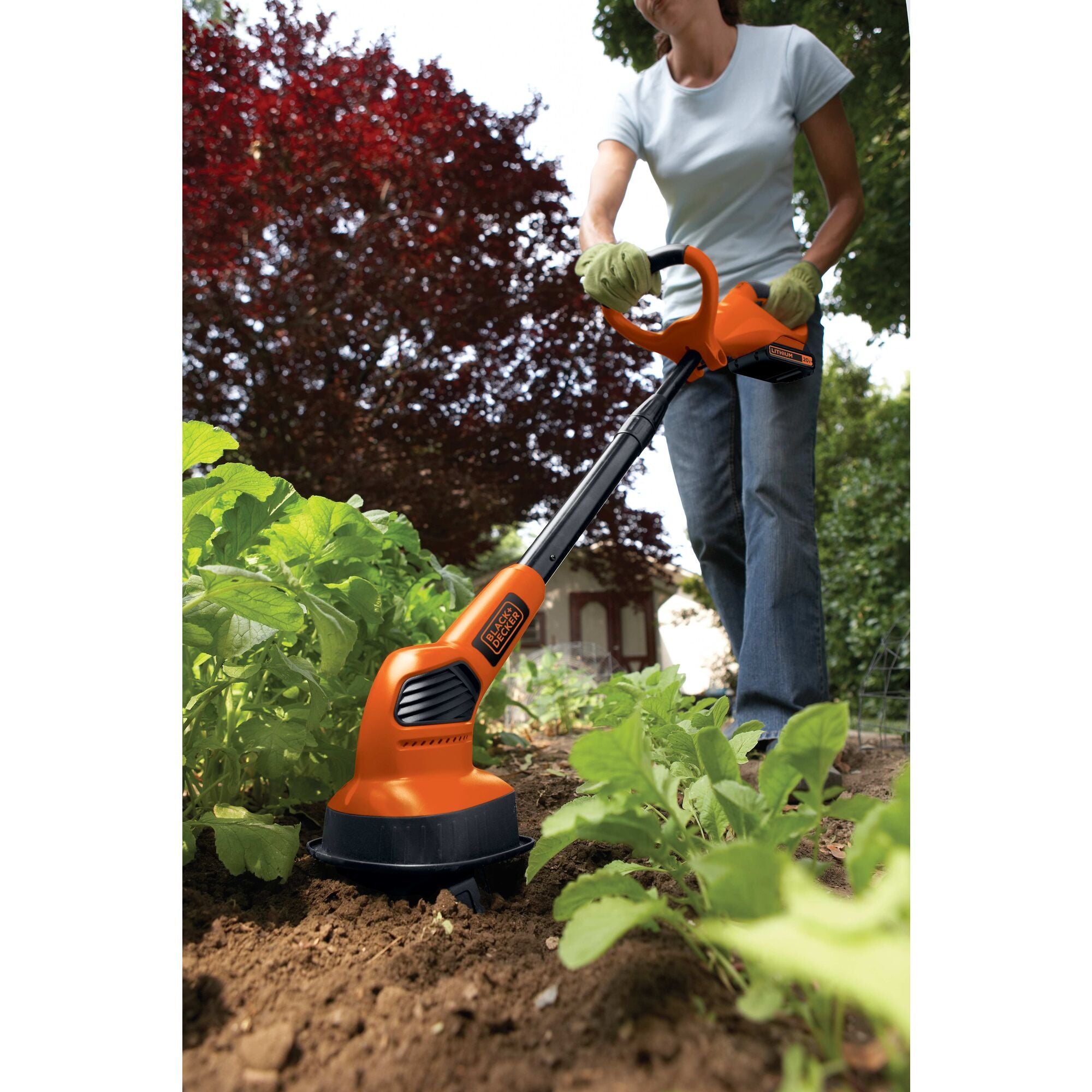 black-decker-20v-max-powerconnect-cordless-garden-cultivator image 2