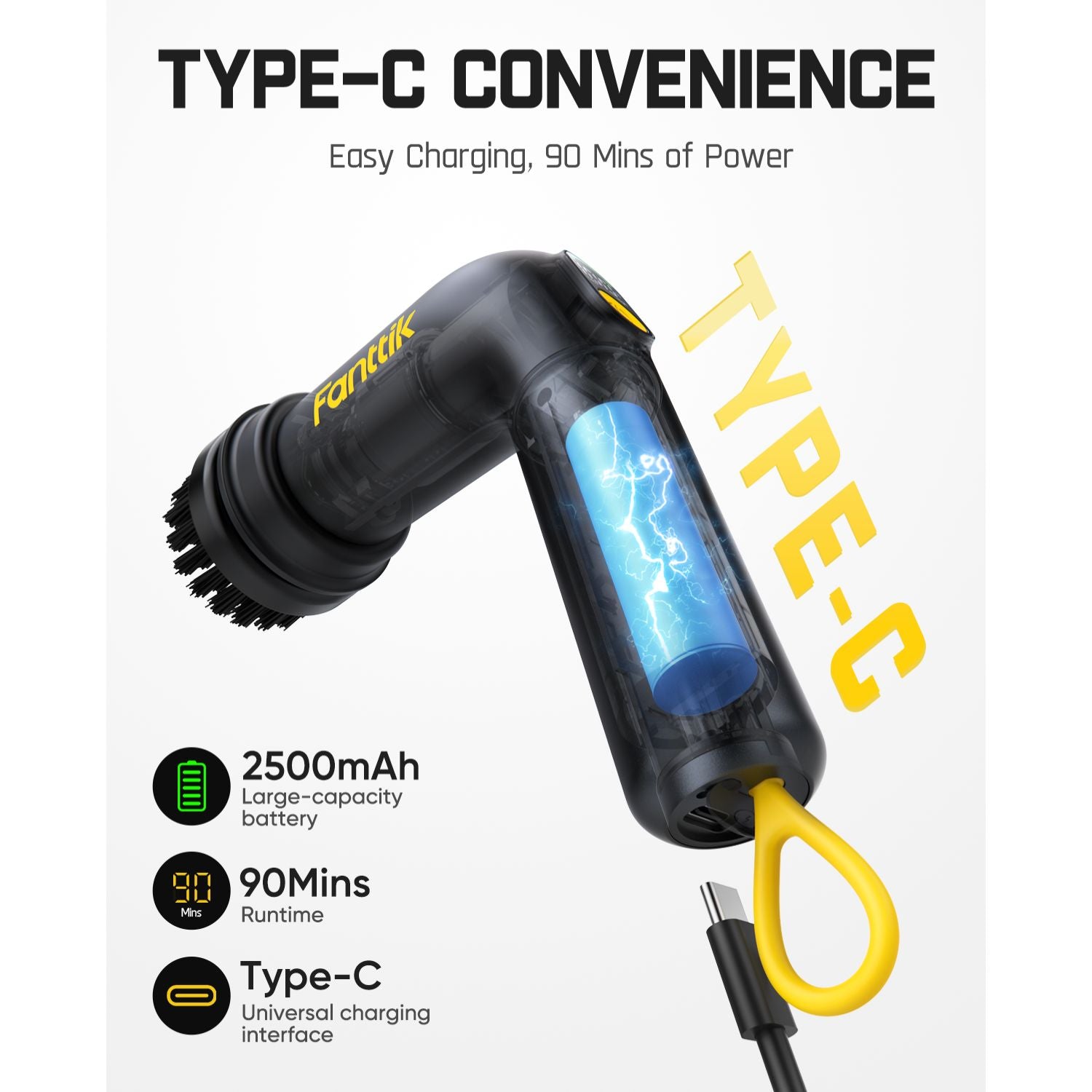 fanttik-g9-handy-electric-spin-scrubber-ipx7-waterproof image 6