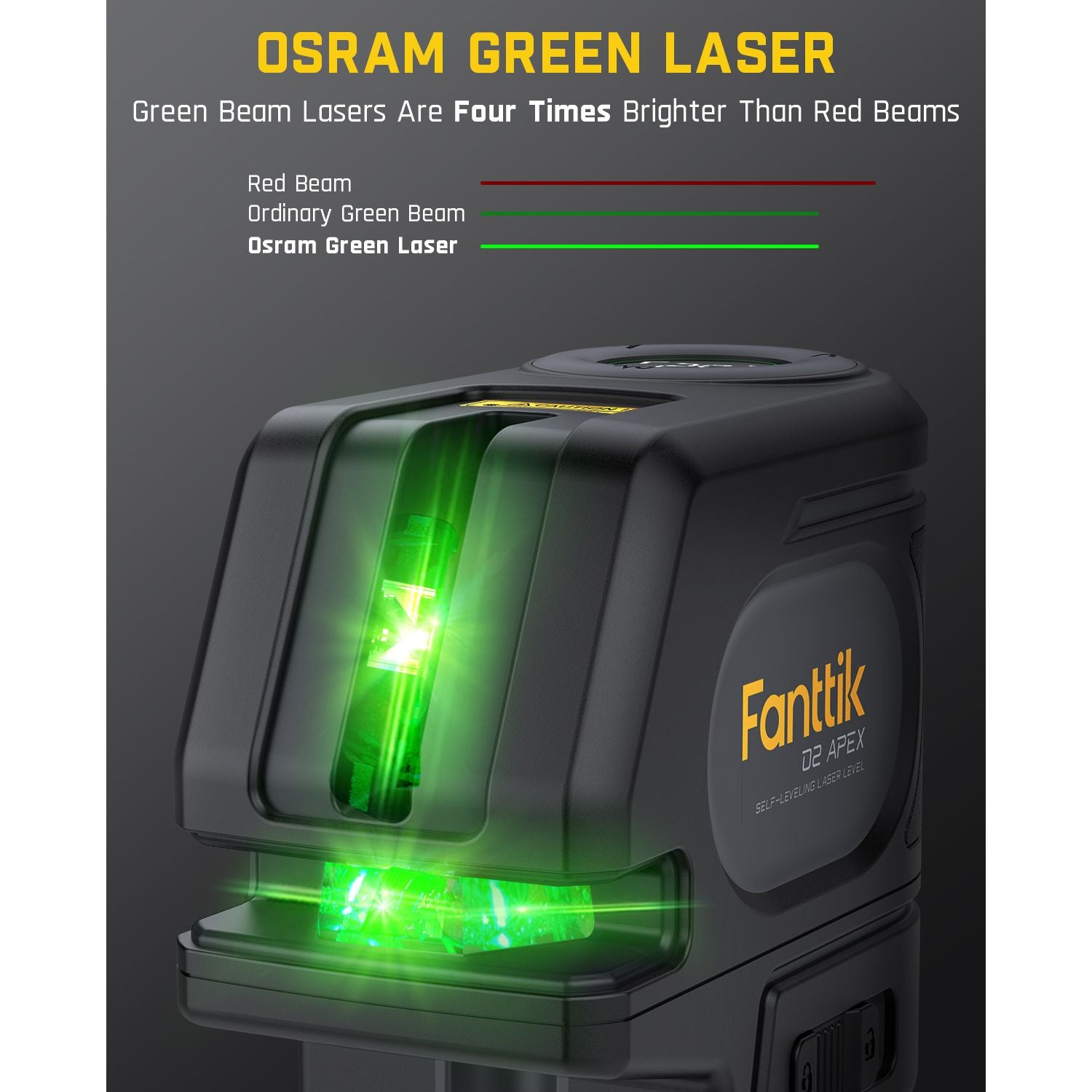 fanttik-d2-apex-laser-level-self-leveling-green-beam image 4