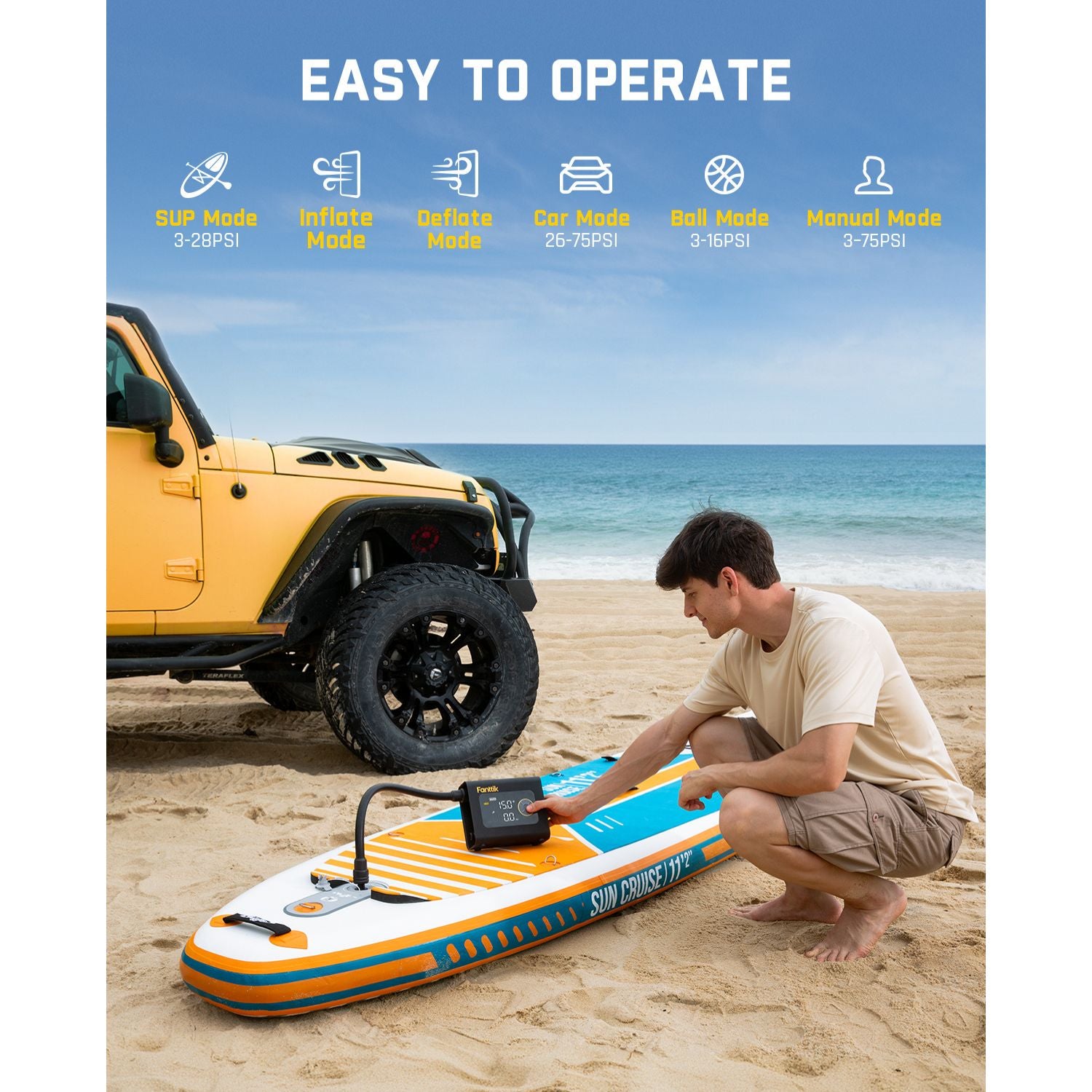 fanttik-x9-cross-paddle-board-air-pump image 4