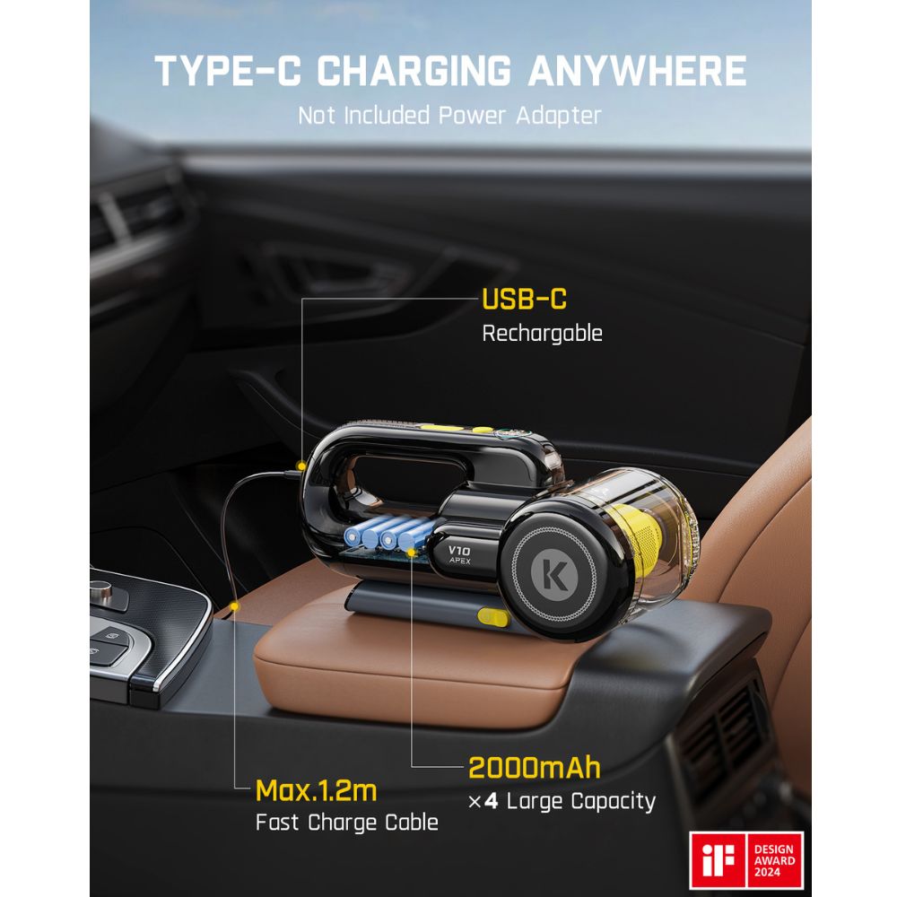 fanttik-fold-v10-apex-foldable-car-vacuum-dynamicclean image 6