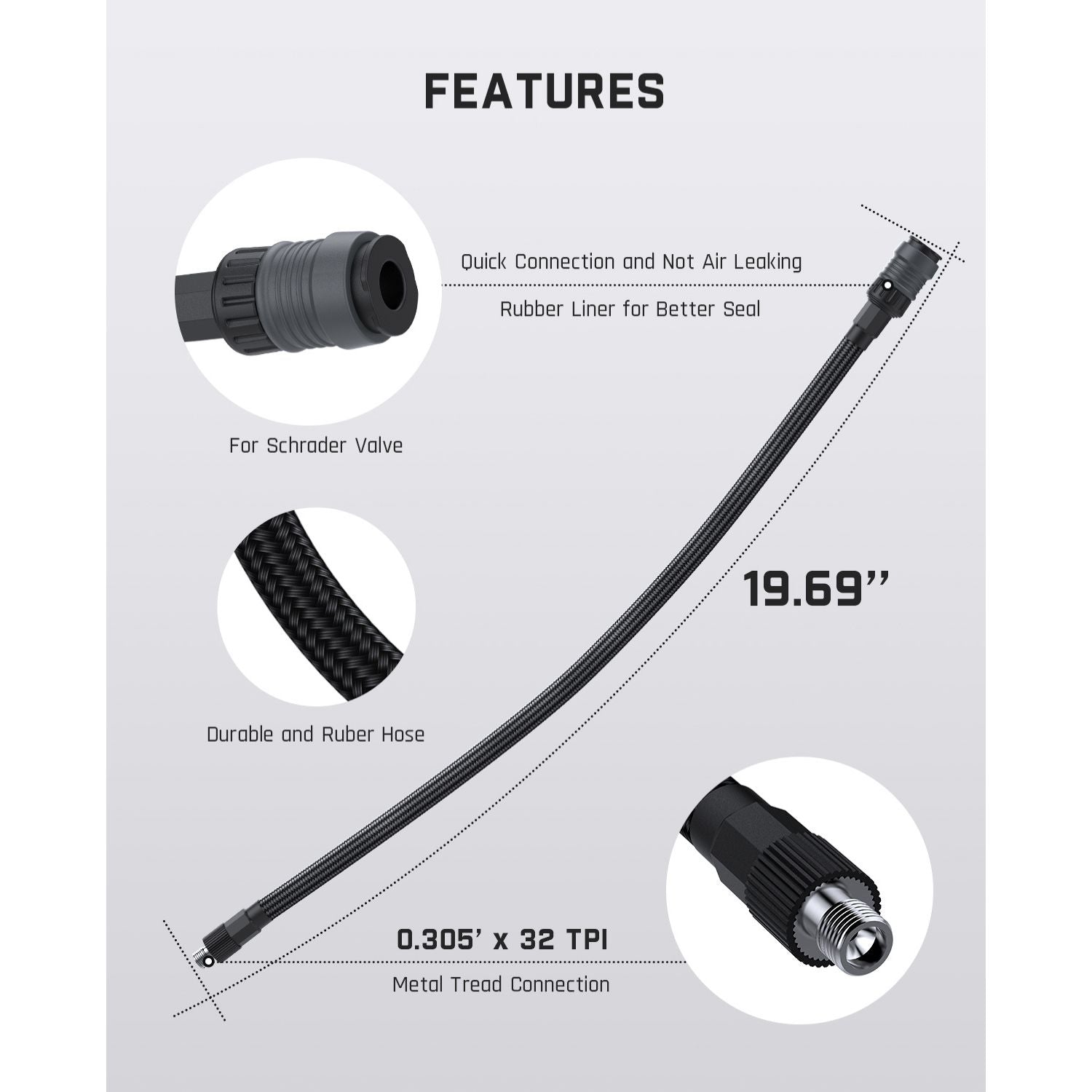 fanttik-quick-connect-air-pump-hose-adapter-compatible-with-fanttik-x9-ultra-and image 4