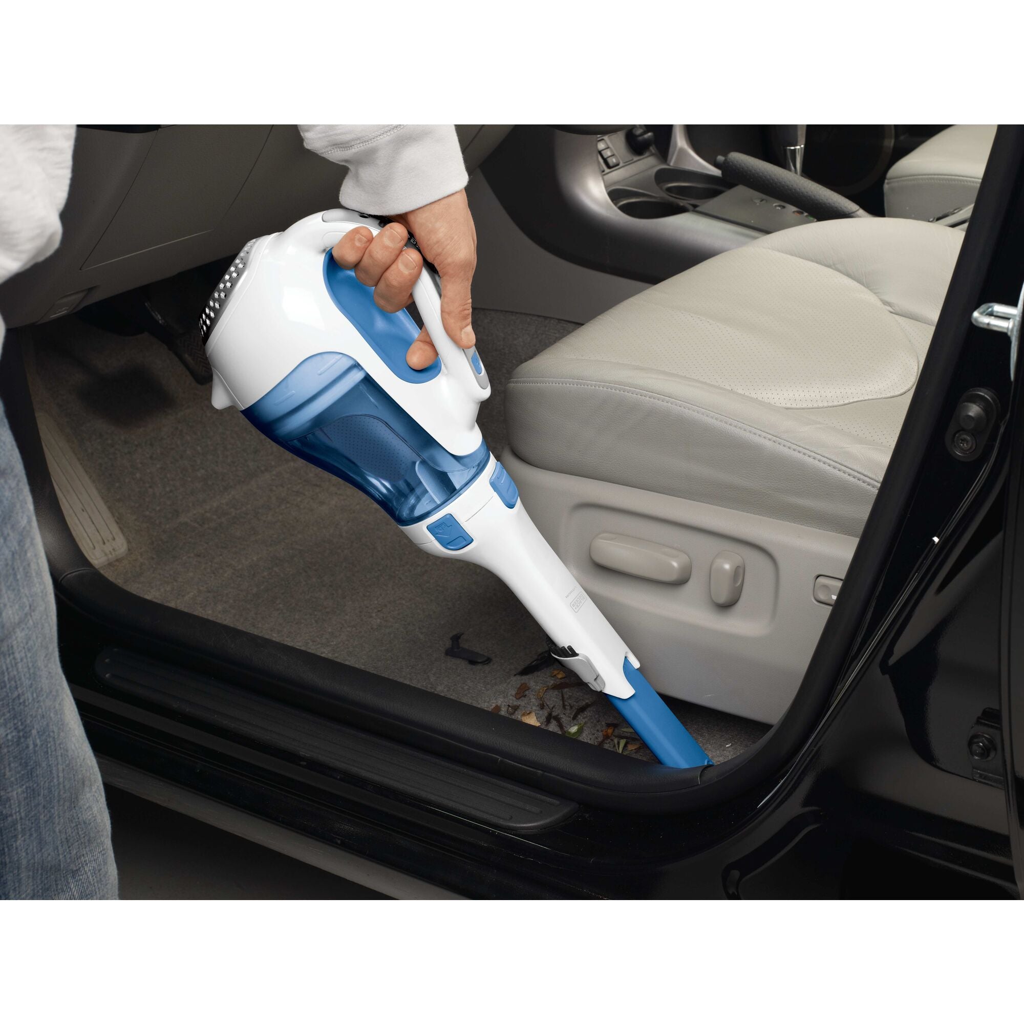 black-decker-dustbuster-cordless-handheld-vacuum-12v-translucent-bagless-bowl image 2