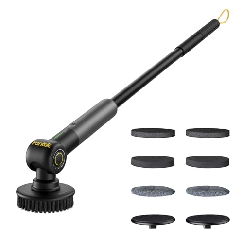 fanttik-flip-g9-pro-electric-scrubber-with-4-replacement-pads-dual-speed-flexgli image 5