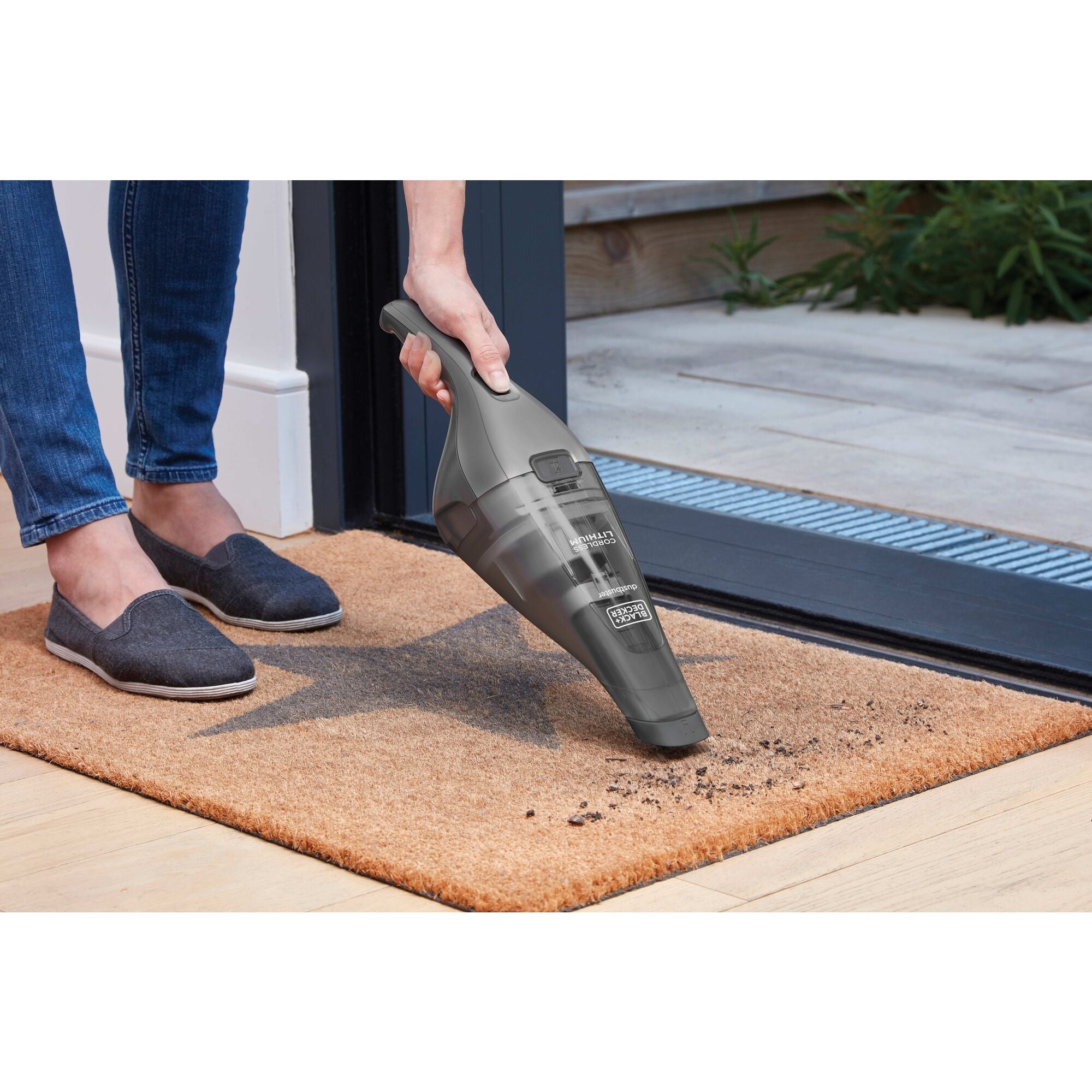 black-decker-dustbuster-quickclean-cordless-hand-vacuum-13-oz-bowl-built-in-crev image 2