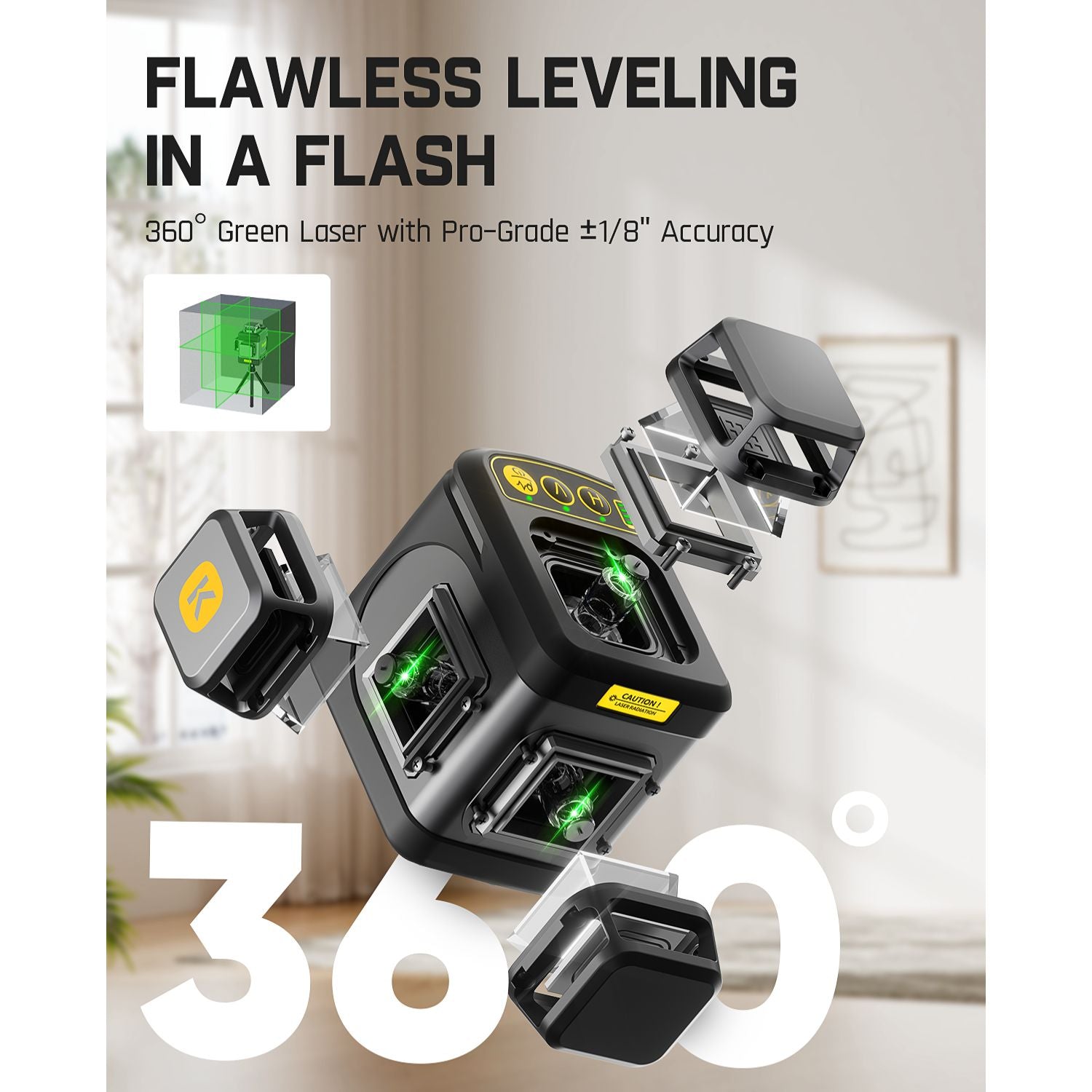 fanttik-d12-ace-laser-level image 2