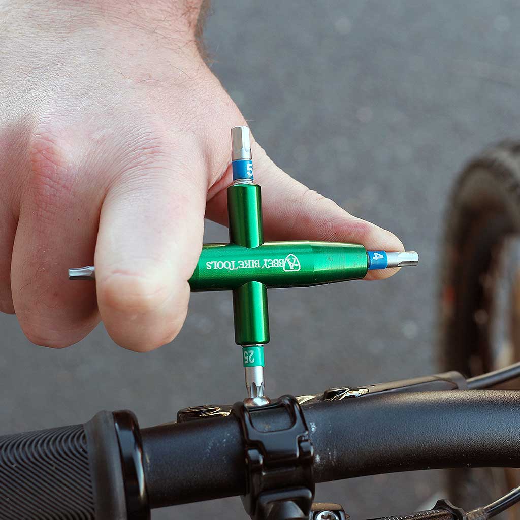 abbey-bike-tools-4-way-multi-tool-green-anodized-precision-bit-driver image 7