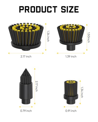 fanttik-4-piece-replacement-brush-heads-for-flip-g10-nano-homecare-cordless-elec image 6