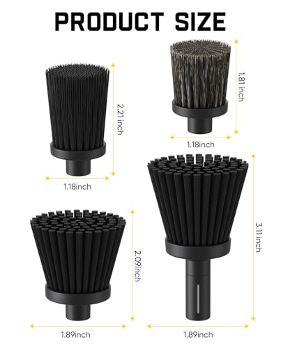 fanttik-4-piece-replacement-brush-heads-for-flip-g10-nano-soft-bristles-for-car- image 6