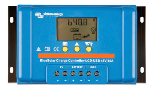 victron-energy-bluesolar-pwm-lcd-usb-solar-charge-controller-48v-10a-for-off-gri image 2