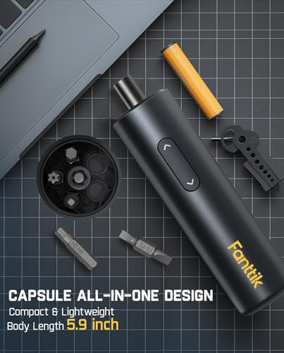 fanttik-nex-s1-capsule-3-7v-cordless-screwdriver-c8-nano-electric-scissors-with- image 5