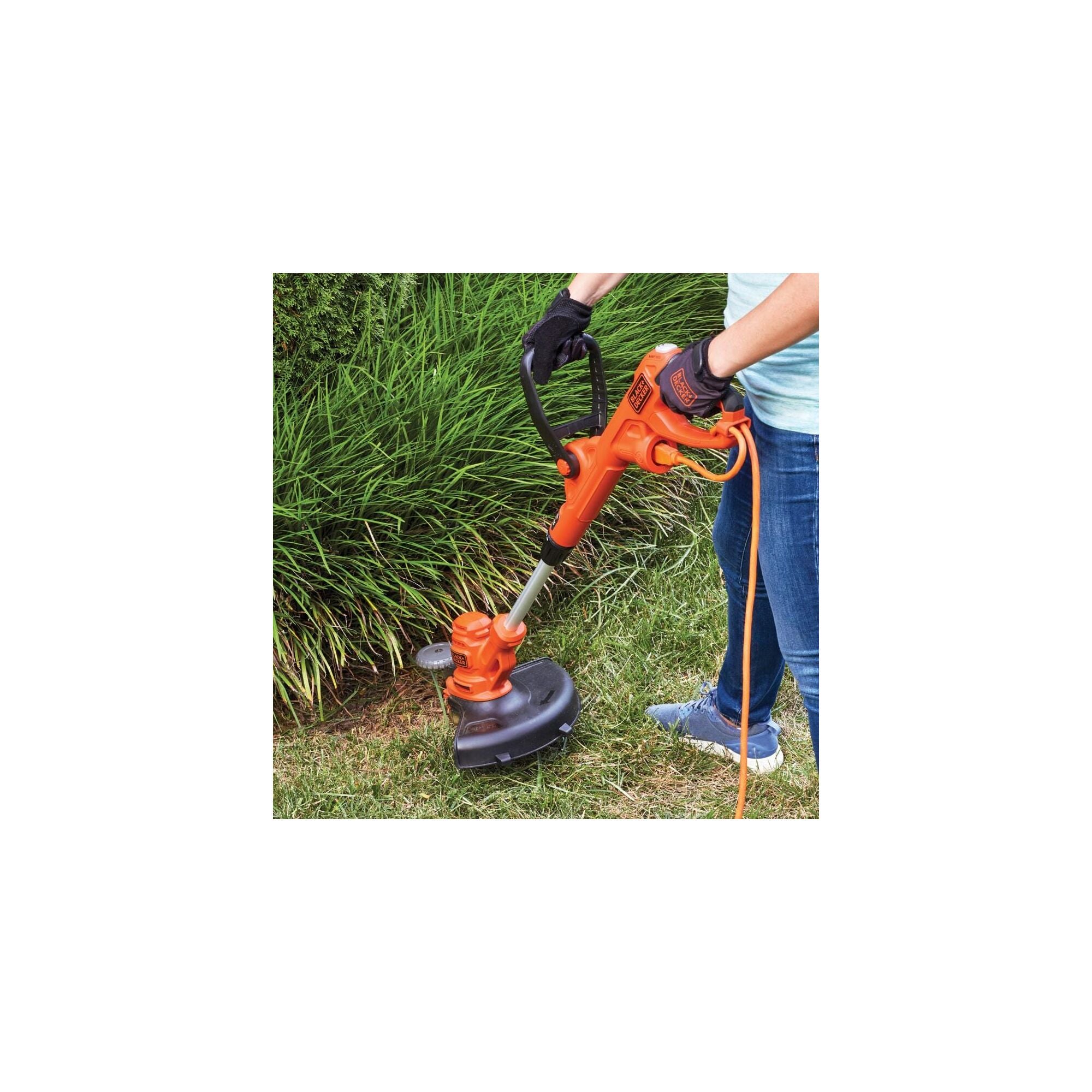 black-decker-powercommand-14-inch-electric-string-trimmer-6-5-amp image 4