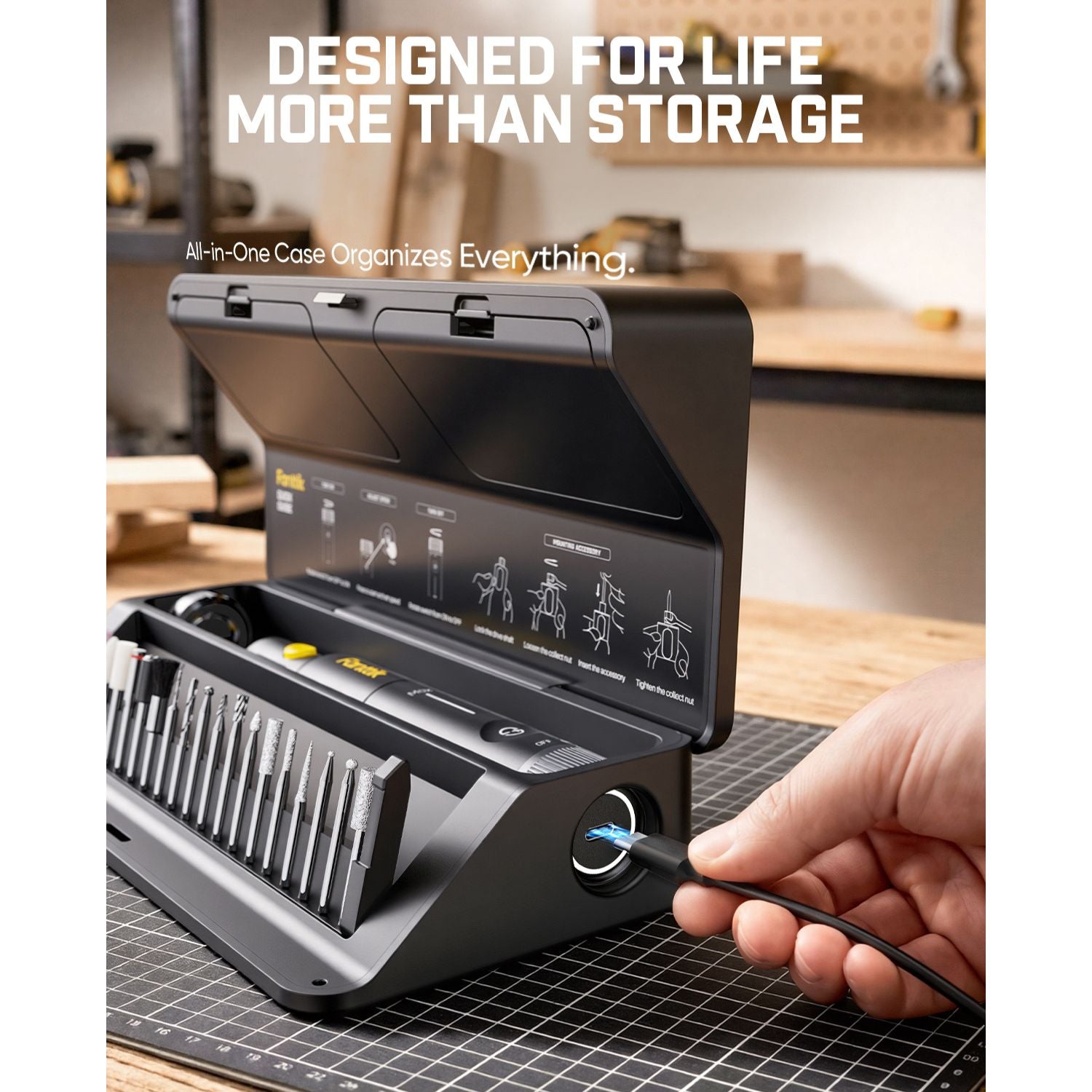 fanttik-f2-pro-kit-cordless-rotary-tool-precision-for-diy-crafting image 5