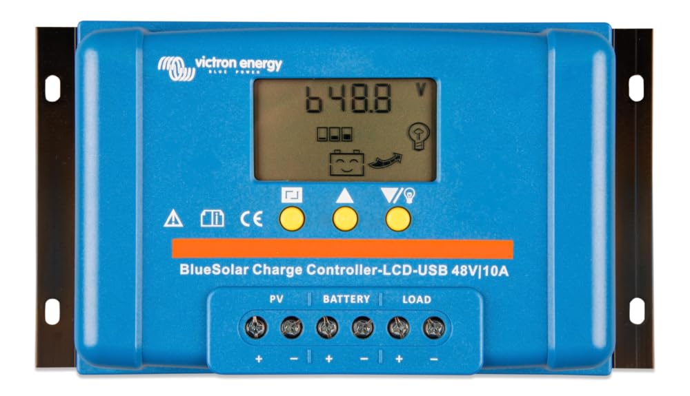victron-energy-bluesolar-pwm-lcd-usb-solar-charge-controller-48v-10a-for-off-gri image 1