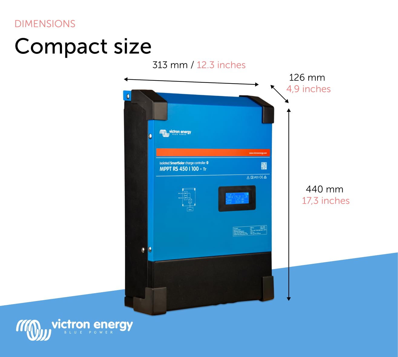 victron-energy-smartsolar-mppt-rs-450-100-tr-solar-charge-controller-bluetooth-4 image 3