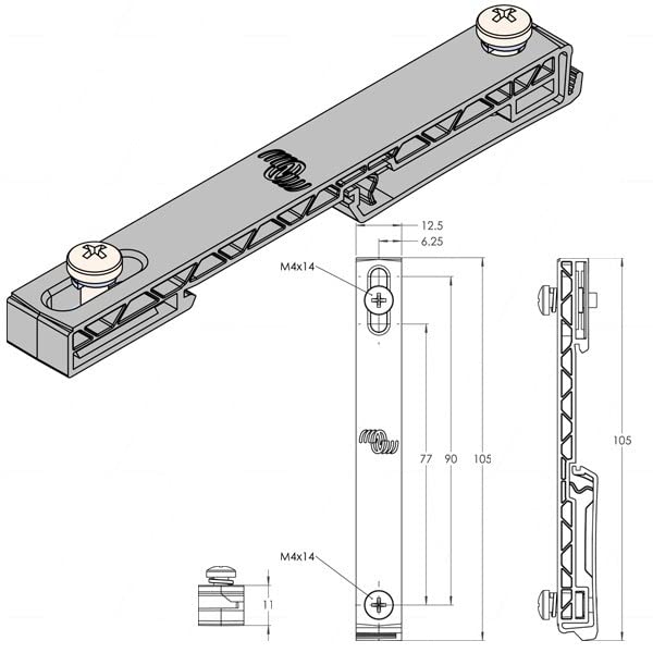 victron-energy-din35-adapter-for-cerbo-gx-large image 3