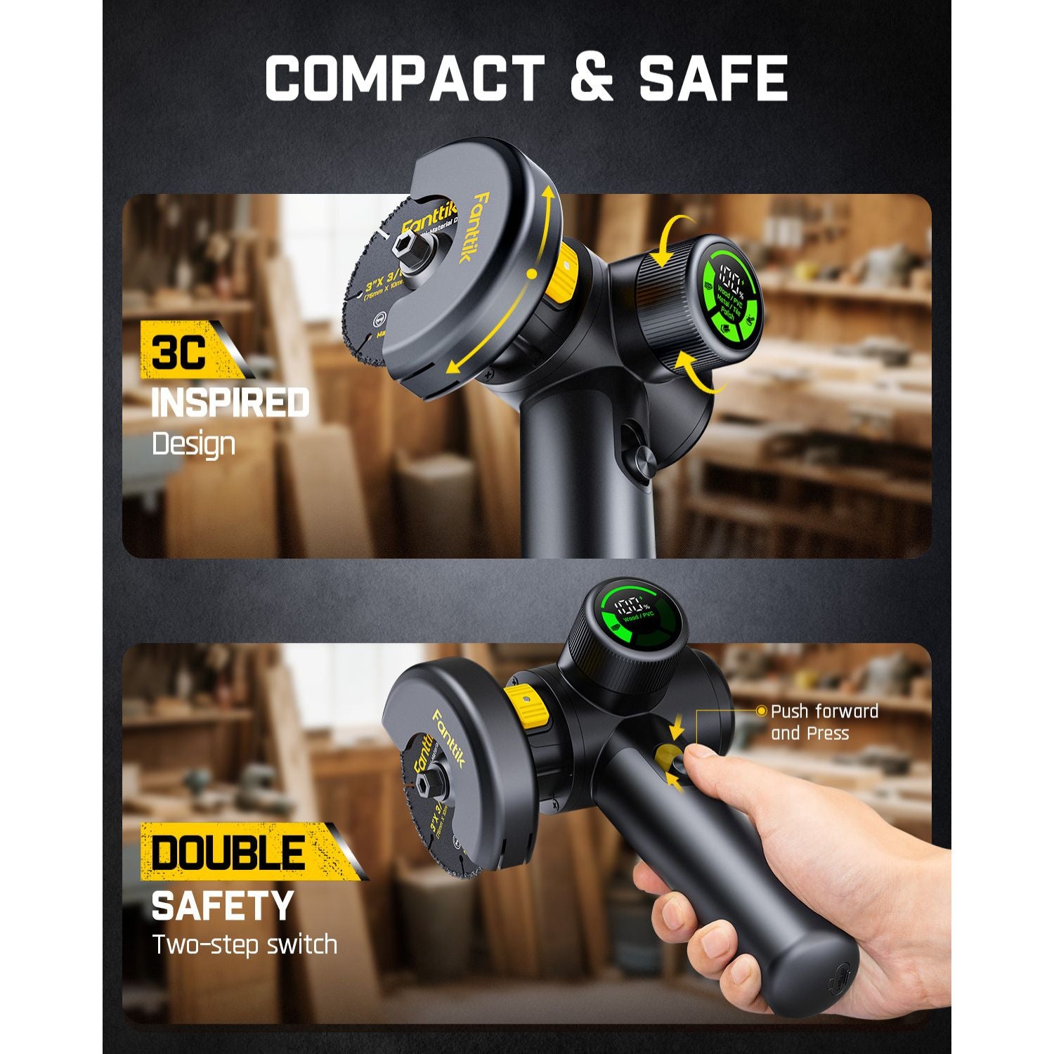 fanttik-m10-ace-cordless-angle-grinder-4-1-2-cutting-polishing image 6