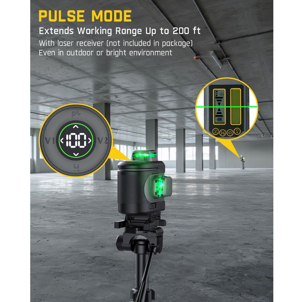 fanttik-d16-apex-laser-level-360-cross-line-pulse-mode-rechargeable-for-indoor-o image 7