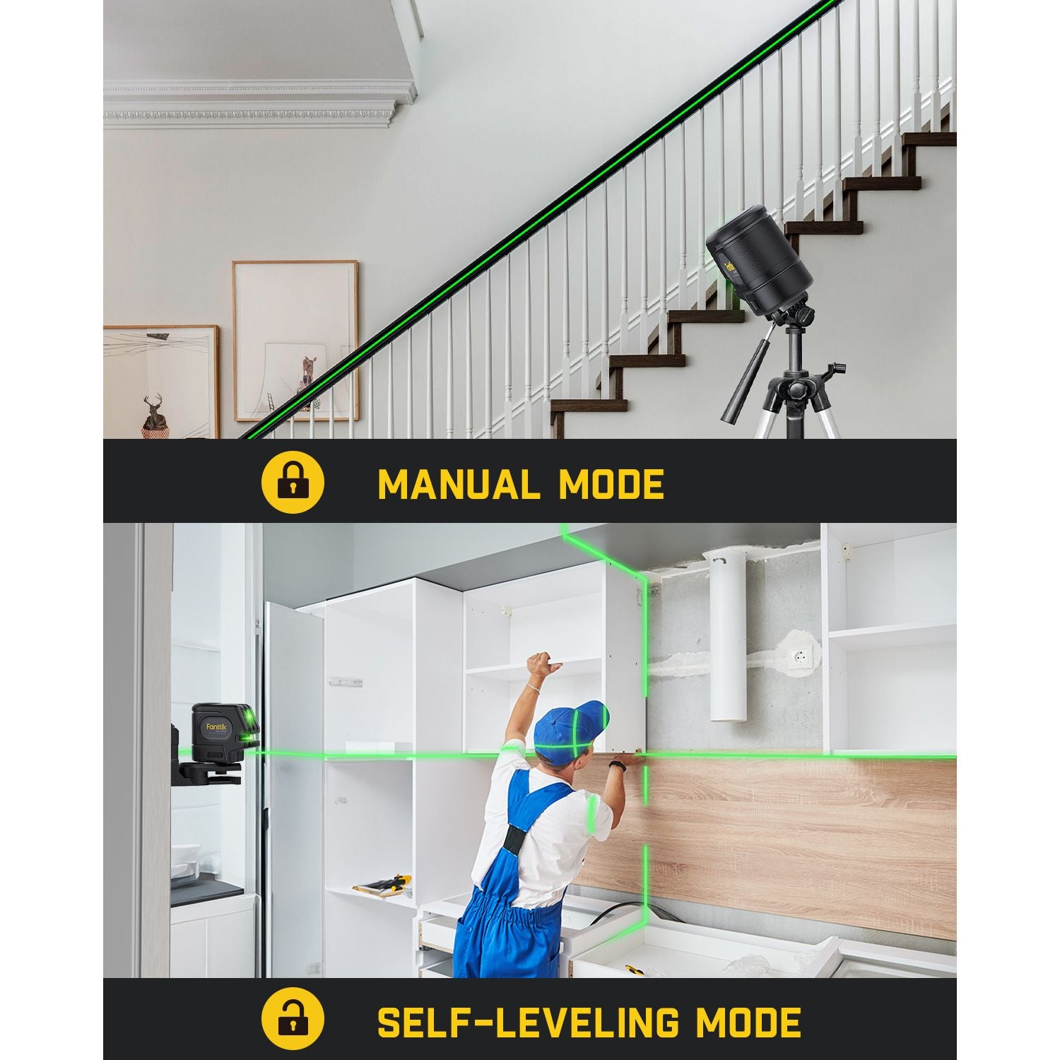 fanttik-d2-apex-laser-level-self-leveling-green-beam image 7