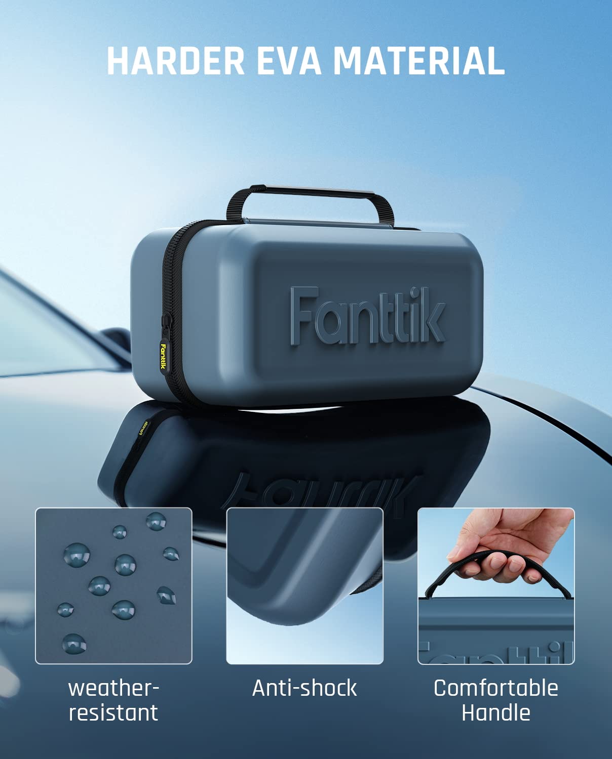 fanttik-t8-portable-eva-protection-case-officially-customized-storage-bag-for-t8 image 3