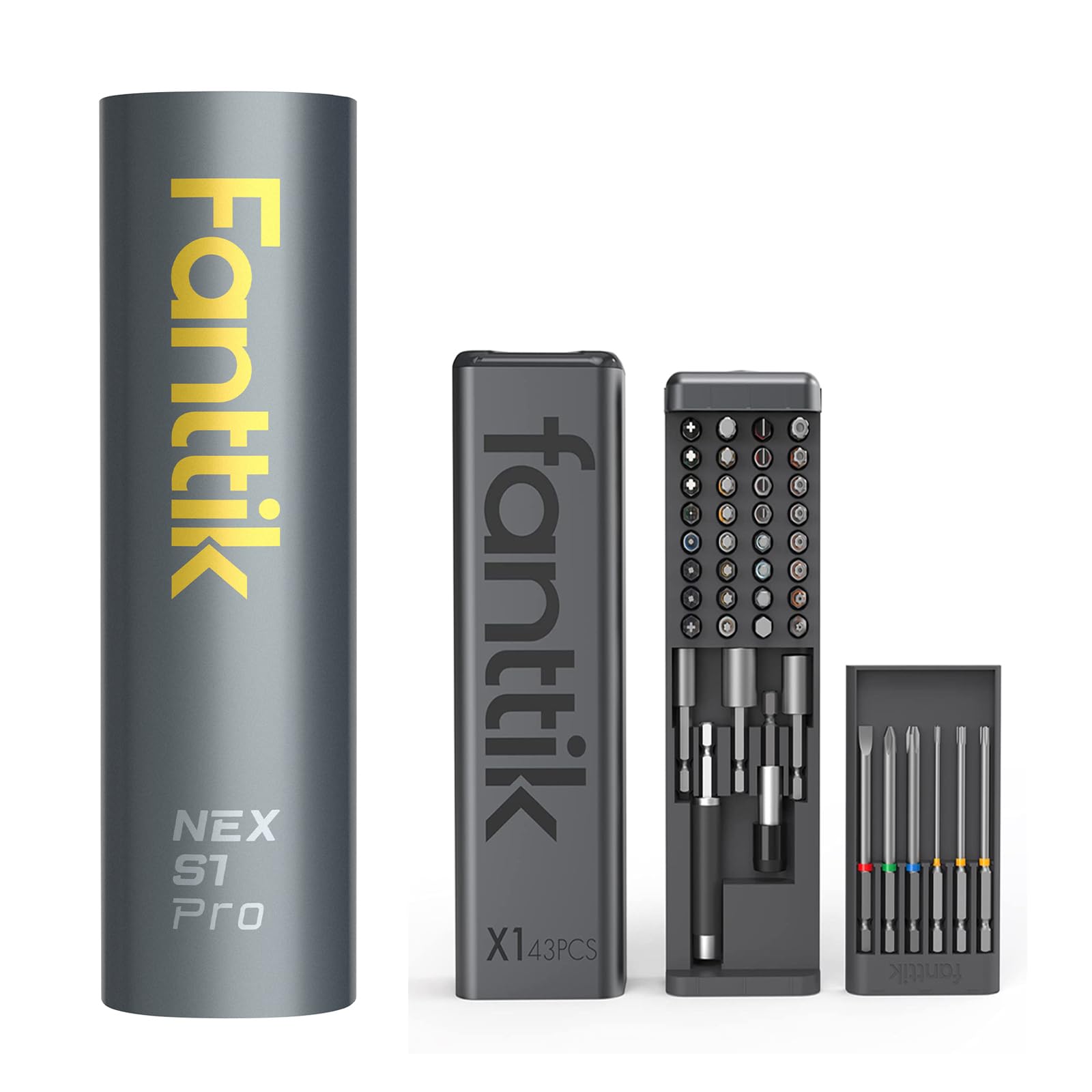 fanttik-nex-s1-pro-cordless-electric-screwdriver-43-piece-x1-bit-set image 1