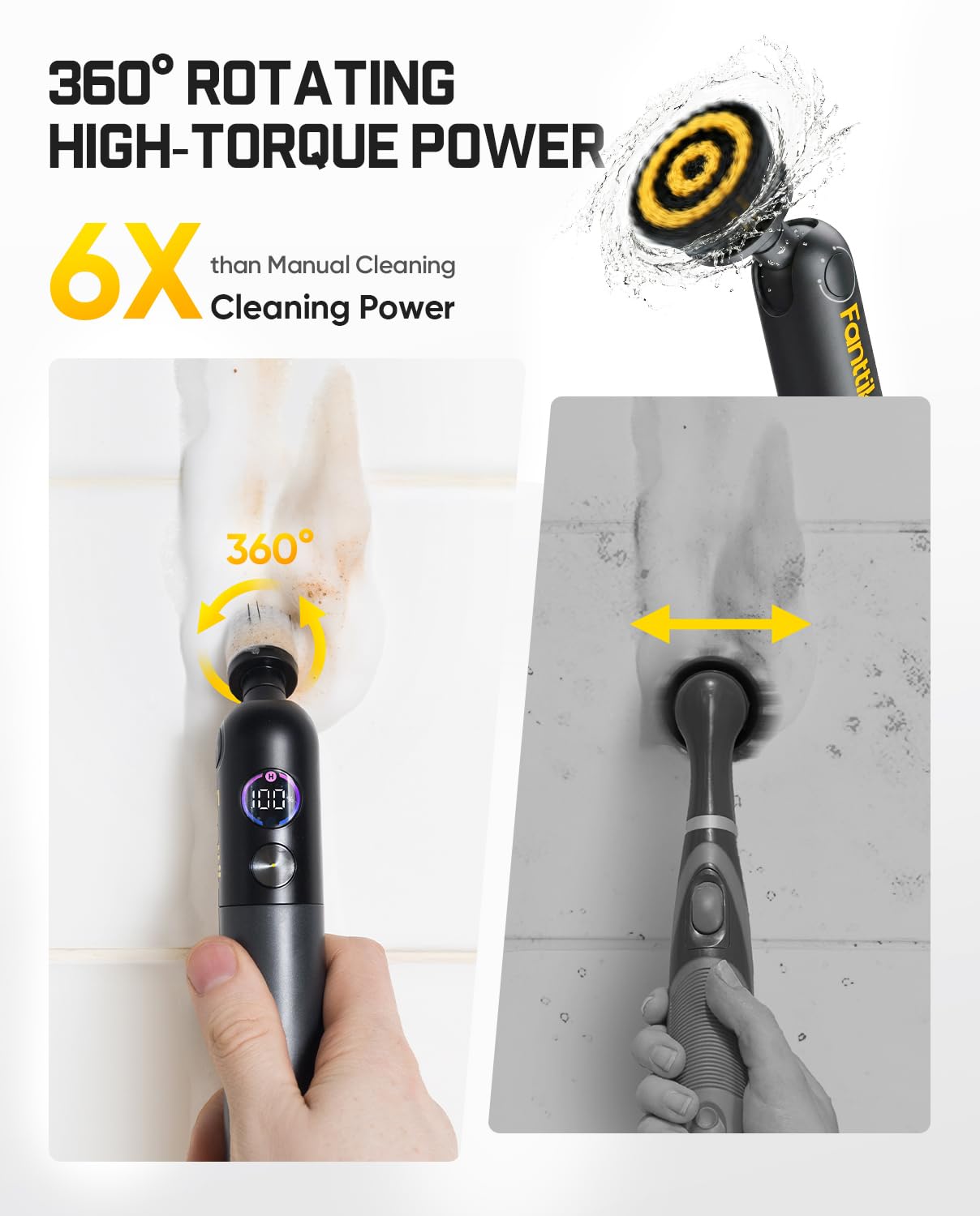 fanttik-flip-g10-nano-homecare-cordless-electric-spin-scrubber-360-high-torque-2 image 3