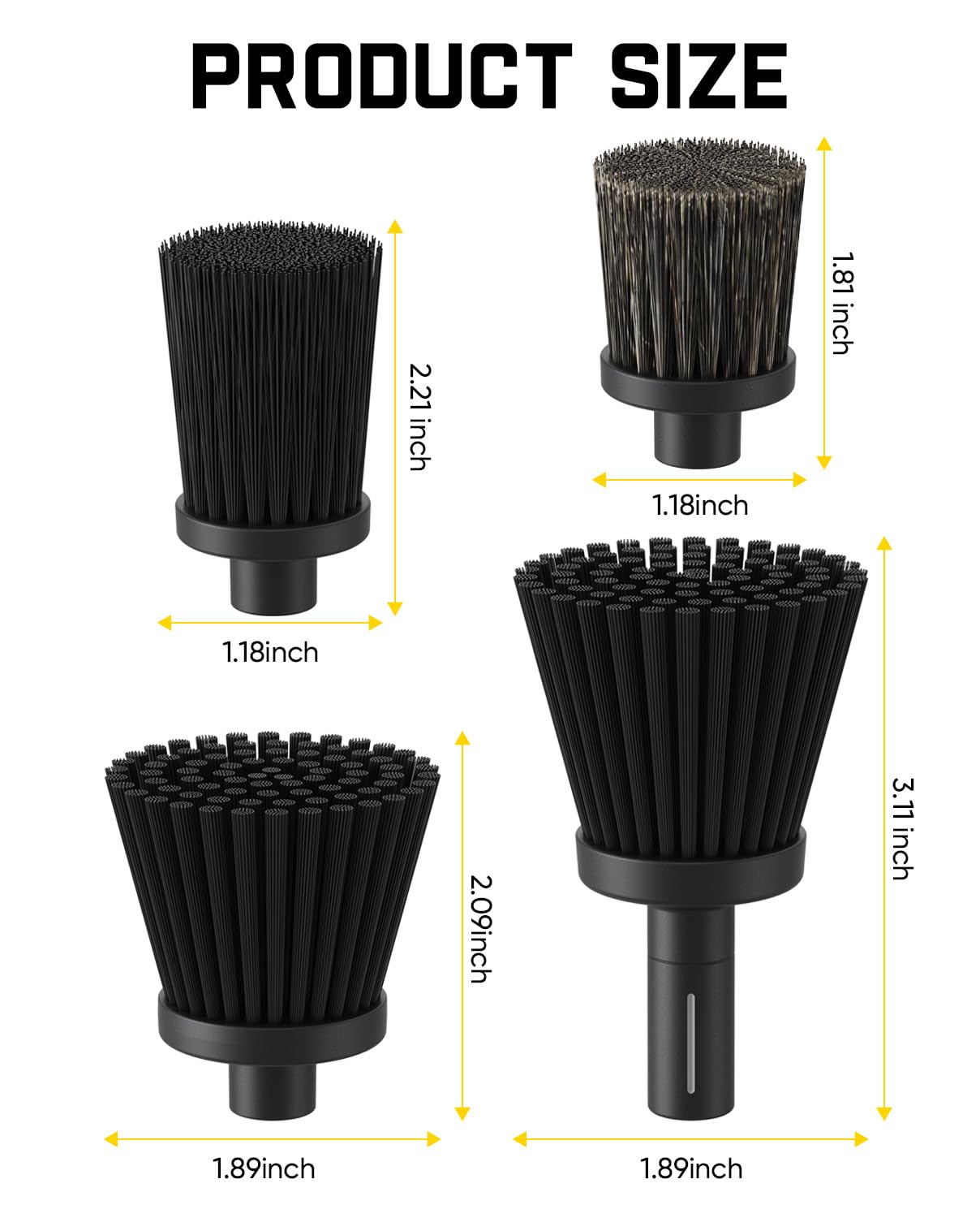 fanttik-4-piece-replacement-brush-heads-for-flip-g10-nano-soft-bristles-for-car- image 3
