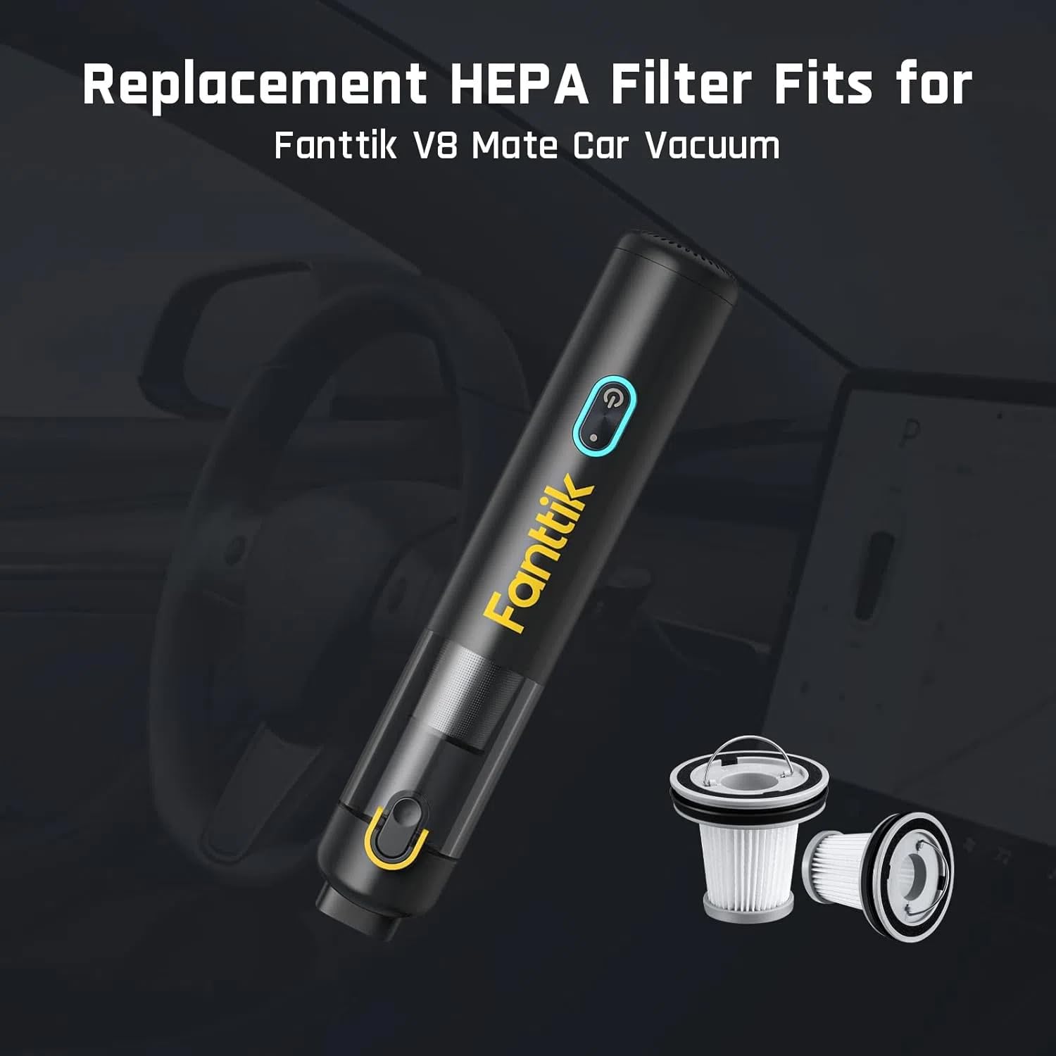 fanttik-2-pack-replacement-hepa-filter-washable-and-reusable-for-v8-mate-v8-apex image 6