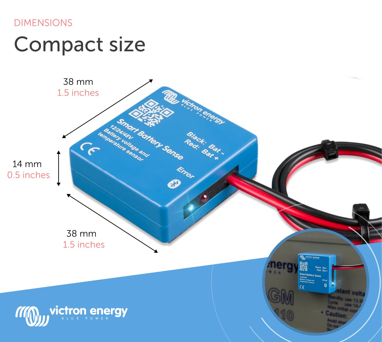 victron-energy-smart-battery-sense-wireless-voltage-temperature-sensor-for-mppt- image 3