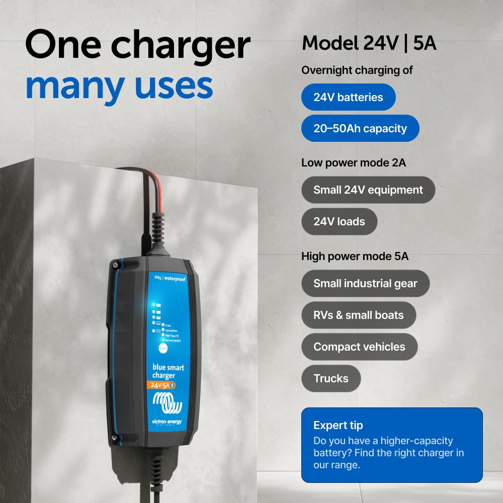 victron-energy-blue-smart-ip65-24v-5a-battery-charger image 6