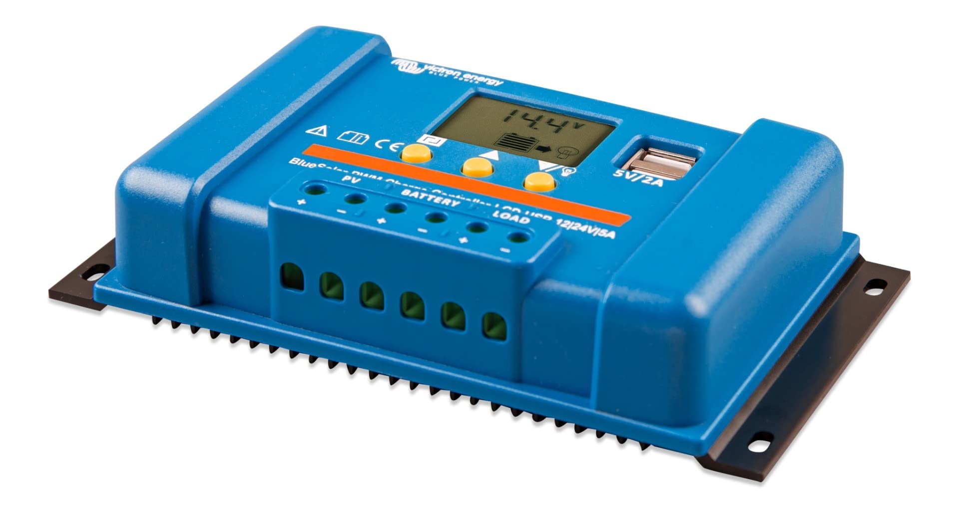 victron-energy-bluesolar-pwm-lcd-usb-charge-controller-5a-12-24v-solar-battery-r image 2
