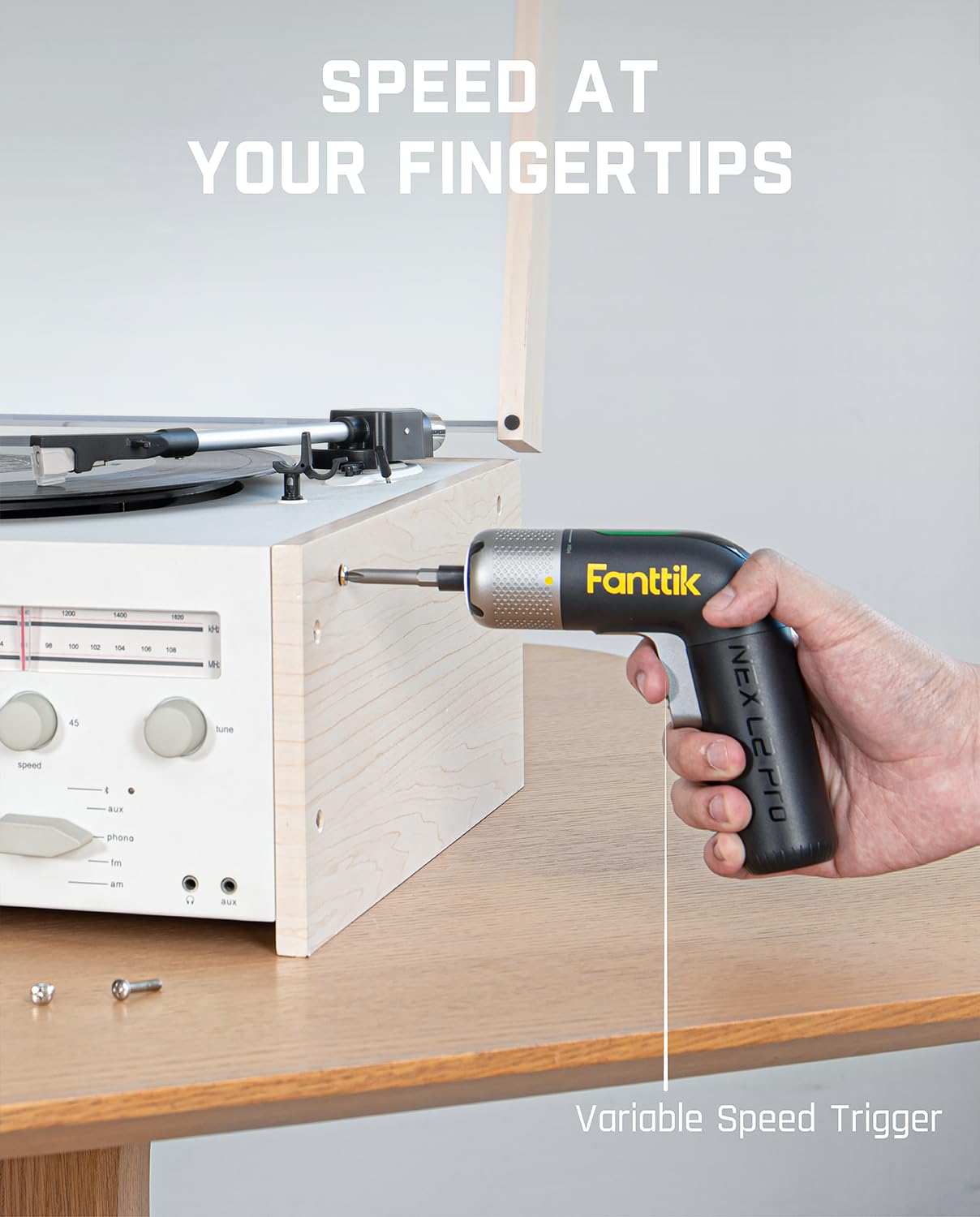 fanttik-l2-pro-electric-screwdriver-set-cordless-screwdriver-20-bits-1-4-hex-chu image 4