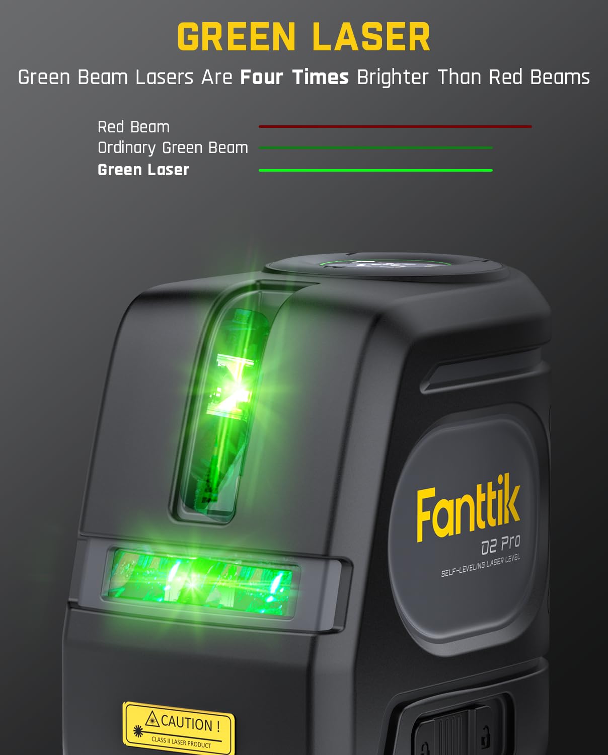 fanttik-d2-pro-self-leveling-laser-level-with-led-screen-200-ft-outdoor-green-cr image 5