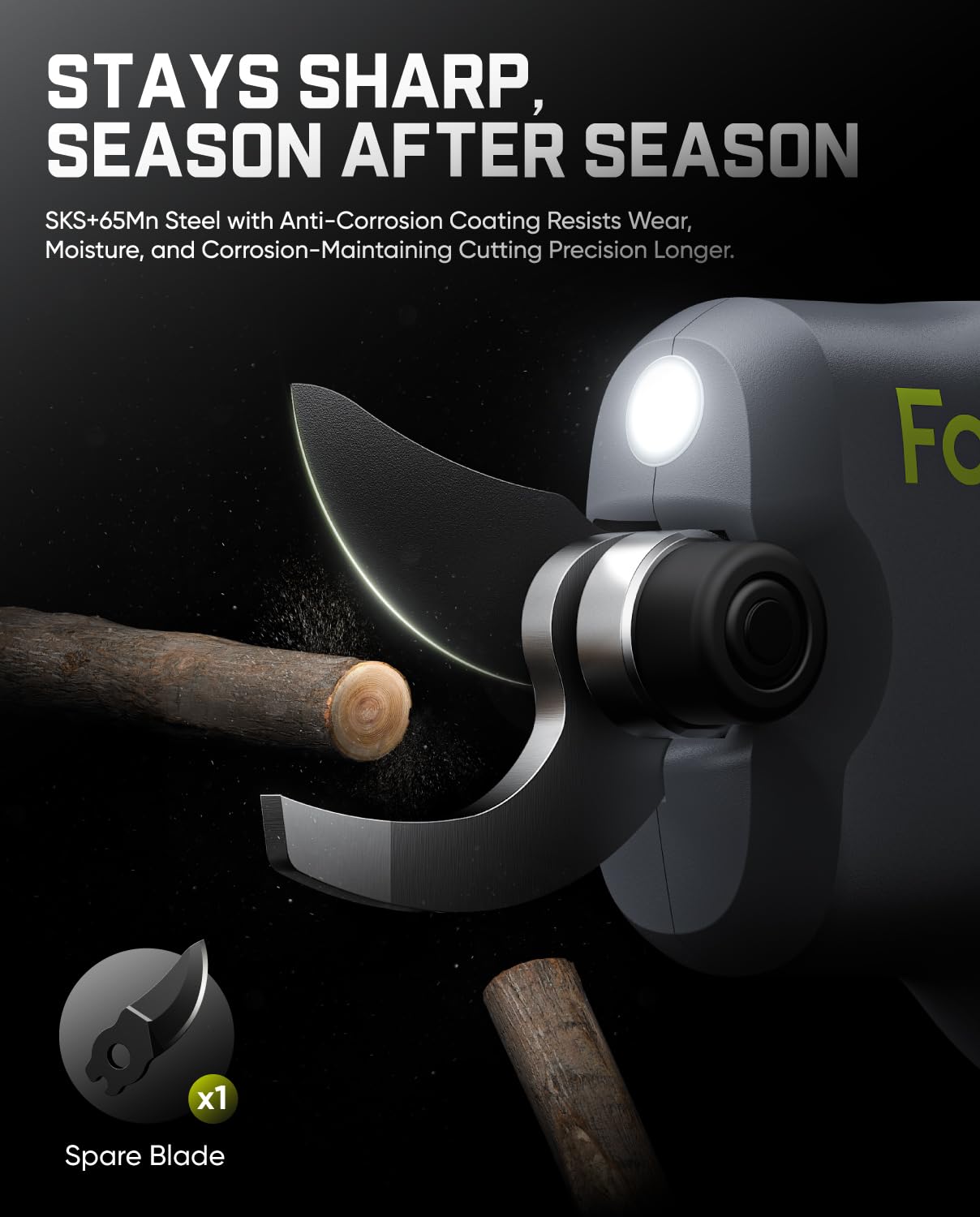 fanttik-y10-pro-cordless-electric-pruning-shears-with-brushless-motor-led-displa image 8
