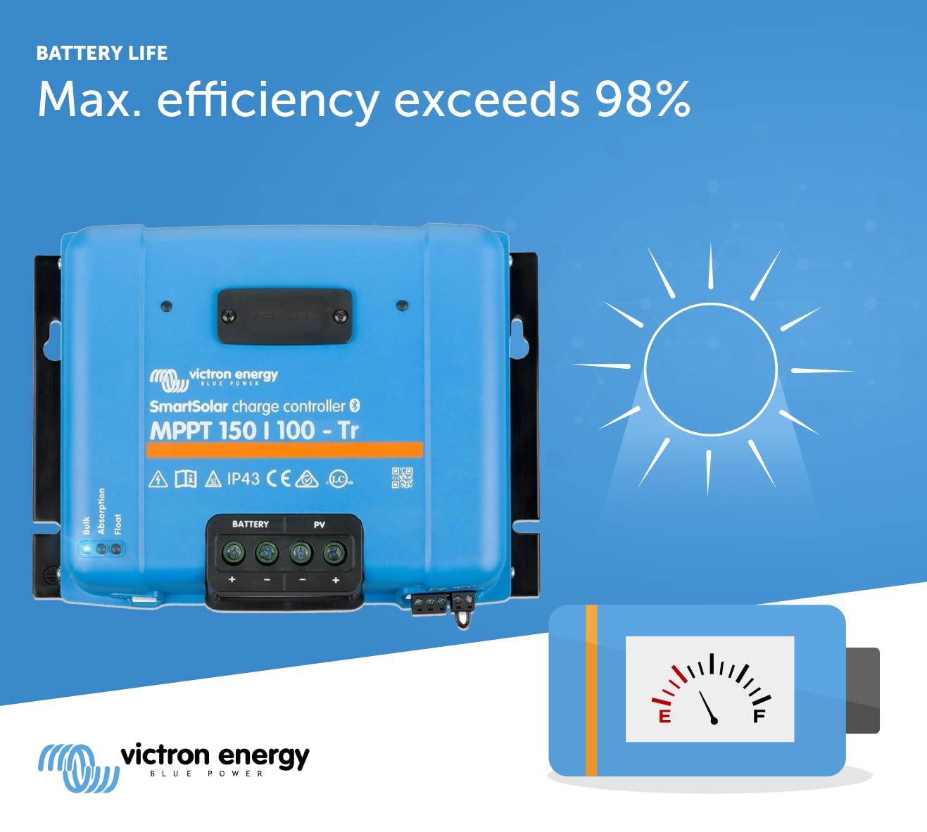 victron-energy-smartsolar-mppt-150v-100a-12-24-36-48v-charge-controller-with-blu image 6