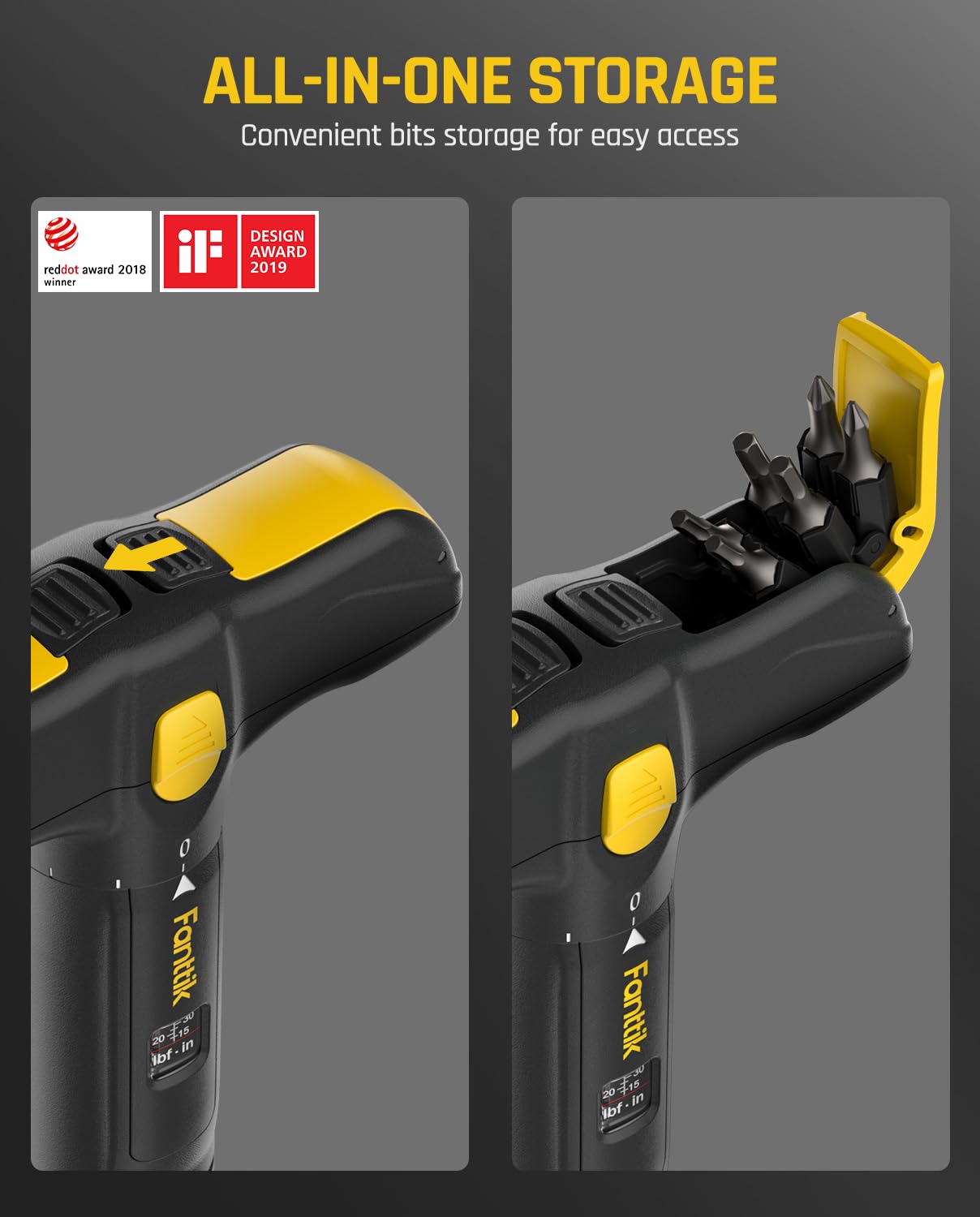 fanttik-ts2-pro-torque-screwdriver-wrench-set-t-handle-12-pcs-s2-steel-bits-1-4- image 2