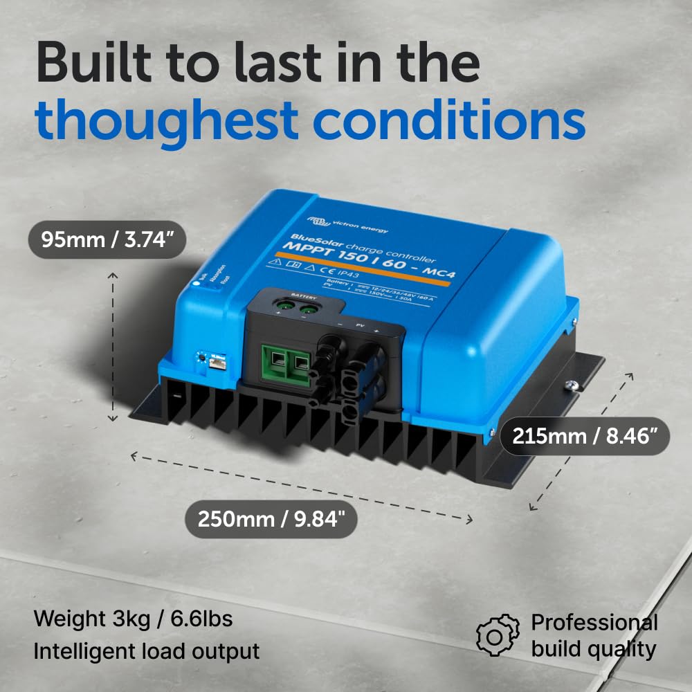 victron-energy-bluesolar-mppt-150-60-mc4-solar-charge-controller image 3