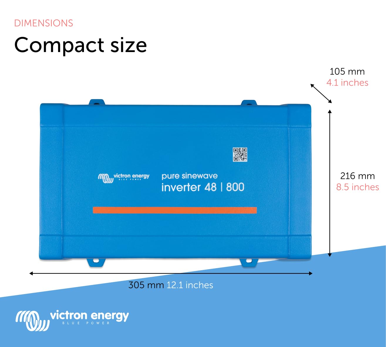 victron-energy-phoenix-800va-48v-pure-sine-wave-inverter-120v-ac-output-nema-5-1 image 3