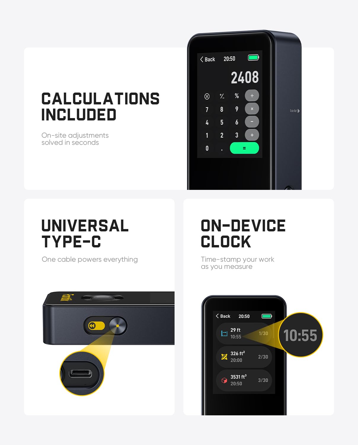 fanttik-neo-a11-pro-165ft-laser-measure-with-touchscreen image 7