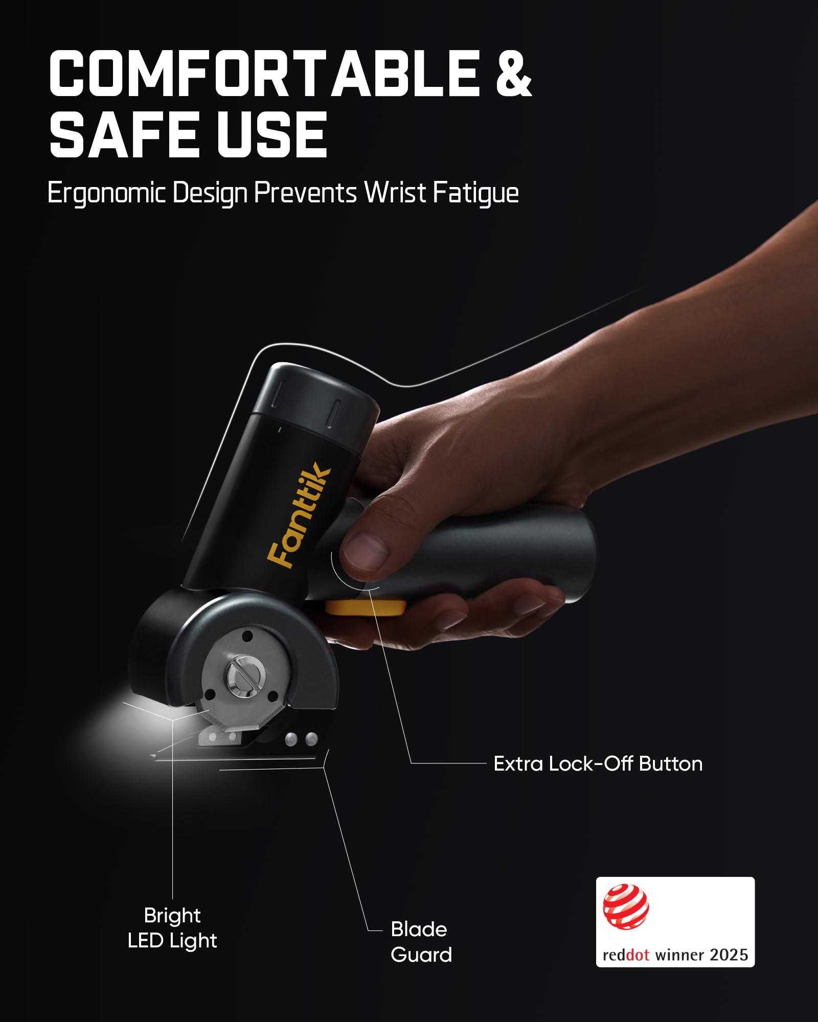 fanttik-c8-nano-electric-scissors-with-led-display-type-c-rechargeable-easyswap- image 6